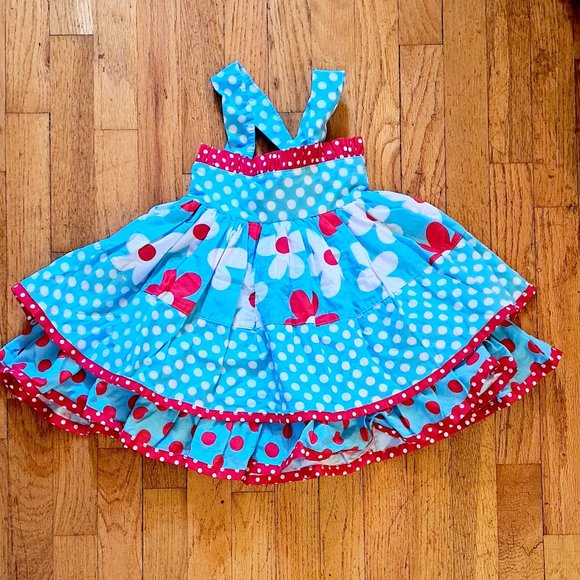 Jelly The Pug Other - Jelly The Pug Tiered Dress Sz 2T
